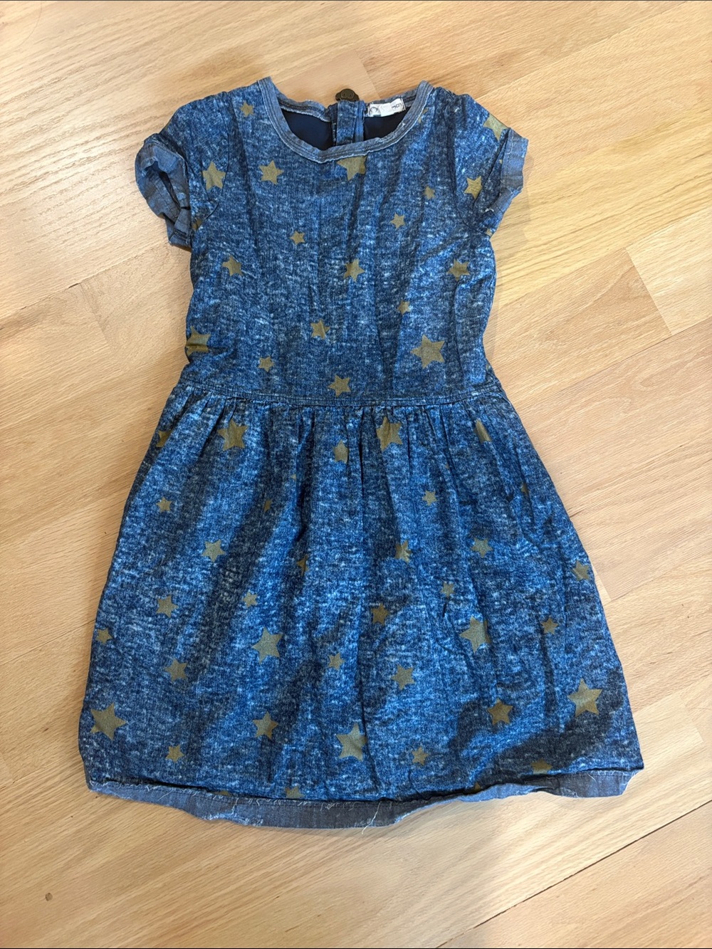 Appaman Girls Blue Star Print Dress 8
